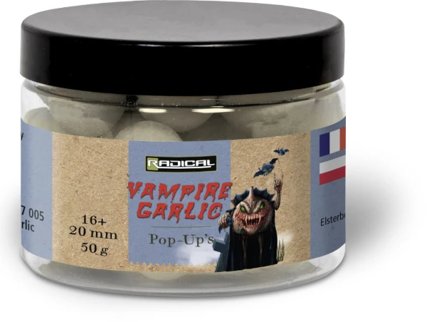 Radical Vampire Garlic Pop Ups (50gram) 3 Radical Vampire Garlic Pop Ups (50gram)