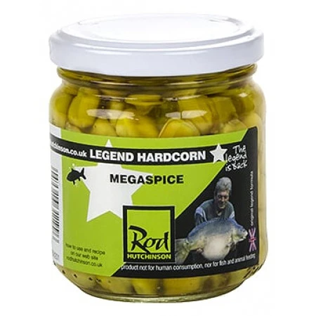 Rod Hutchinson Hardcorn Flavoured Hookbaits Megaspice (Yellow) 3 Rod Hutchinson Hardcorn Flavoured Hookbaits Megaspice (Yellow)