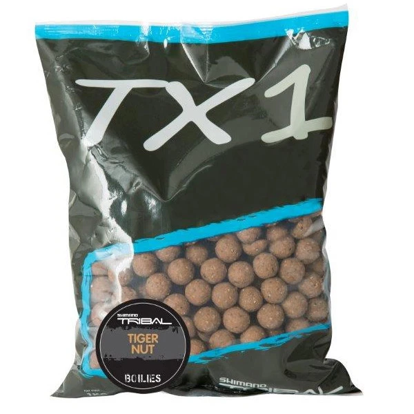 Shimano TX1 Boilies Tiger Nut 15mm 5kg - 3 Zakken Voor De Prijs Van 2! 3 Shimano TX1 Boilies Tiger Nut 15mm 5kg - 3 Zakken Voor De Prijs Van 2!