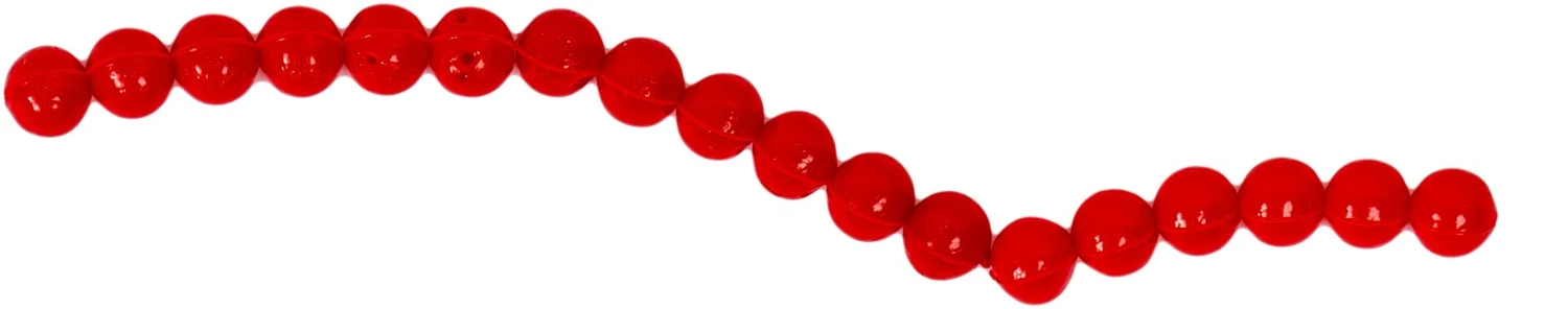 Lion Sports Futura Soft Balls Red Imitatie-aas 8mm 3 Lion Sports Futura Soft Balls Red Imitatie-aas 8mm
