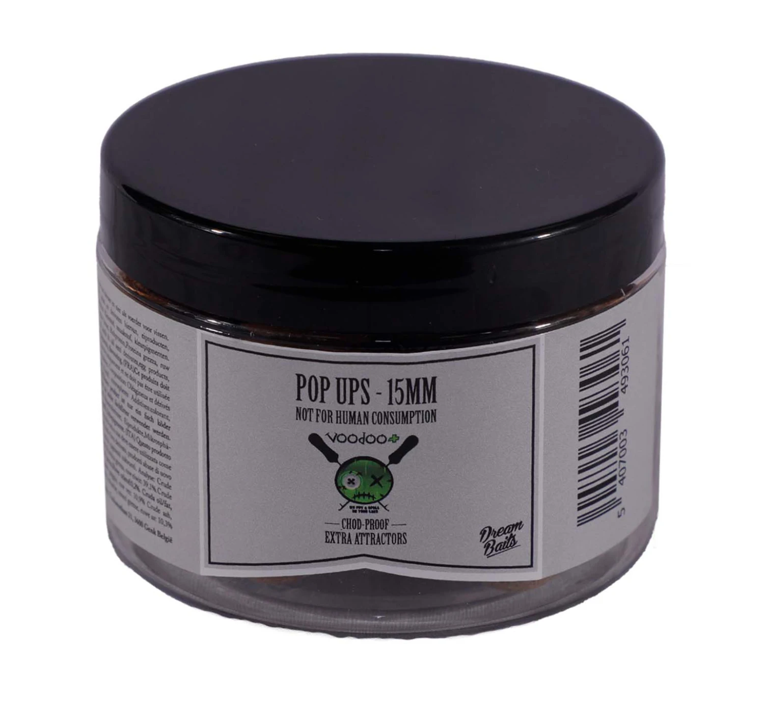 Dreambaits Voodoo+ Pop Ups Groen 15mm 3 Dreambaits Voodoo+ Pop Ups Groen 15mm