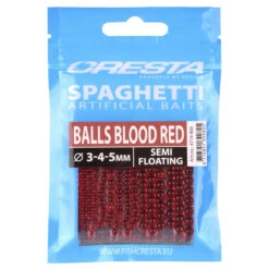 Cresta Spaghetti Balls Blood Red -Winkel Voor Visartikelen ea8ef1b80dcb329a